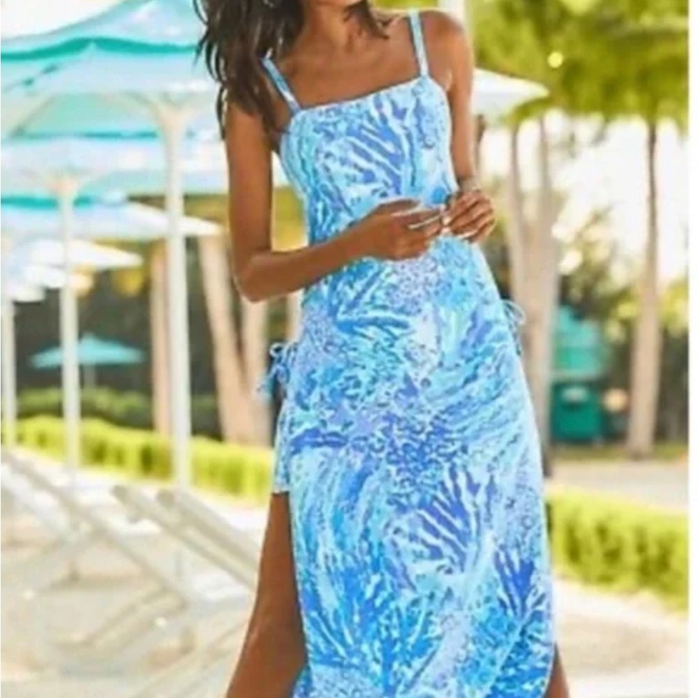 Lilly Pulitzer Laken Midi Romper